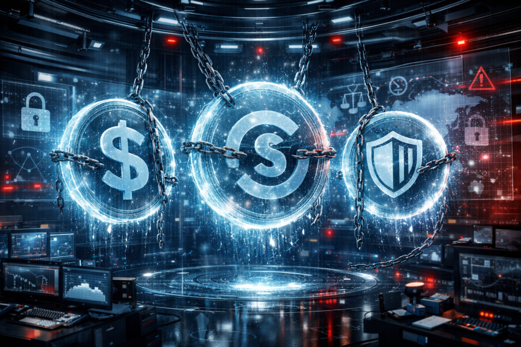 Congelamentos em stablecoins: o que USDT e USDC revelam sobre o poder do emissor, compliance e risco de contraparte congelamentos stablecoins usdt usdc.