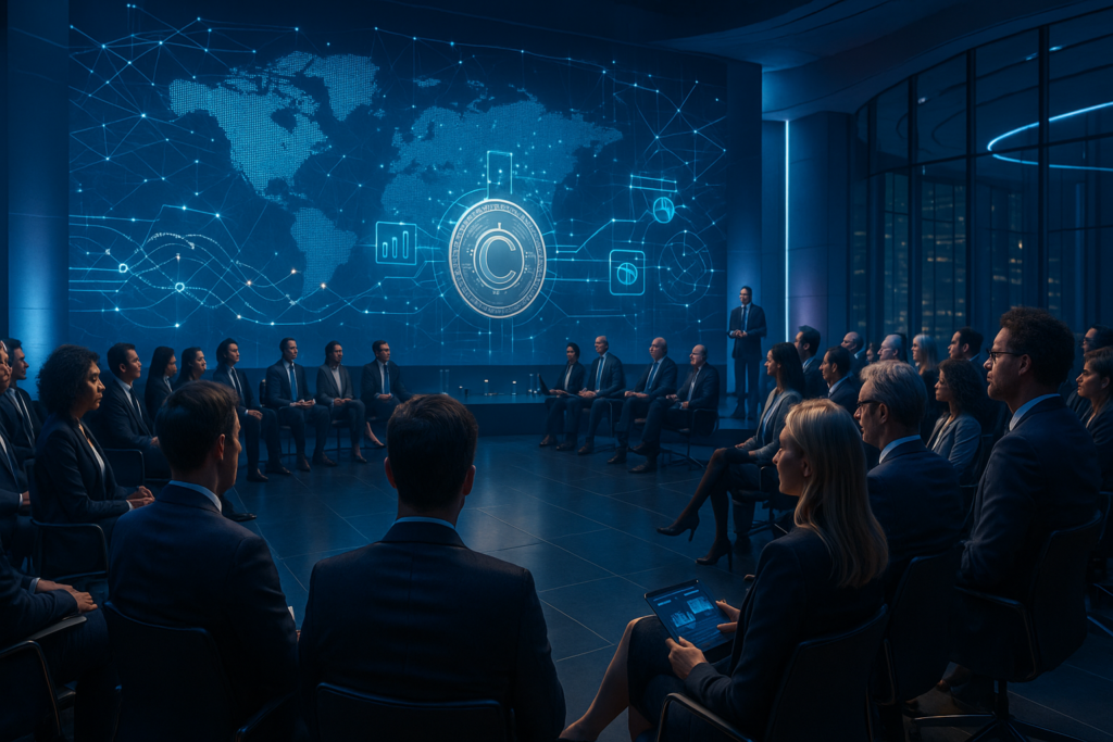 Eventos e Conferências Internacionais Focados em Tokenização e Stablecoins digital assets conference