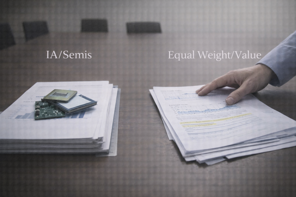 equal weight value rotacao silenciosa.