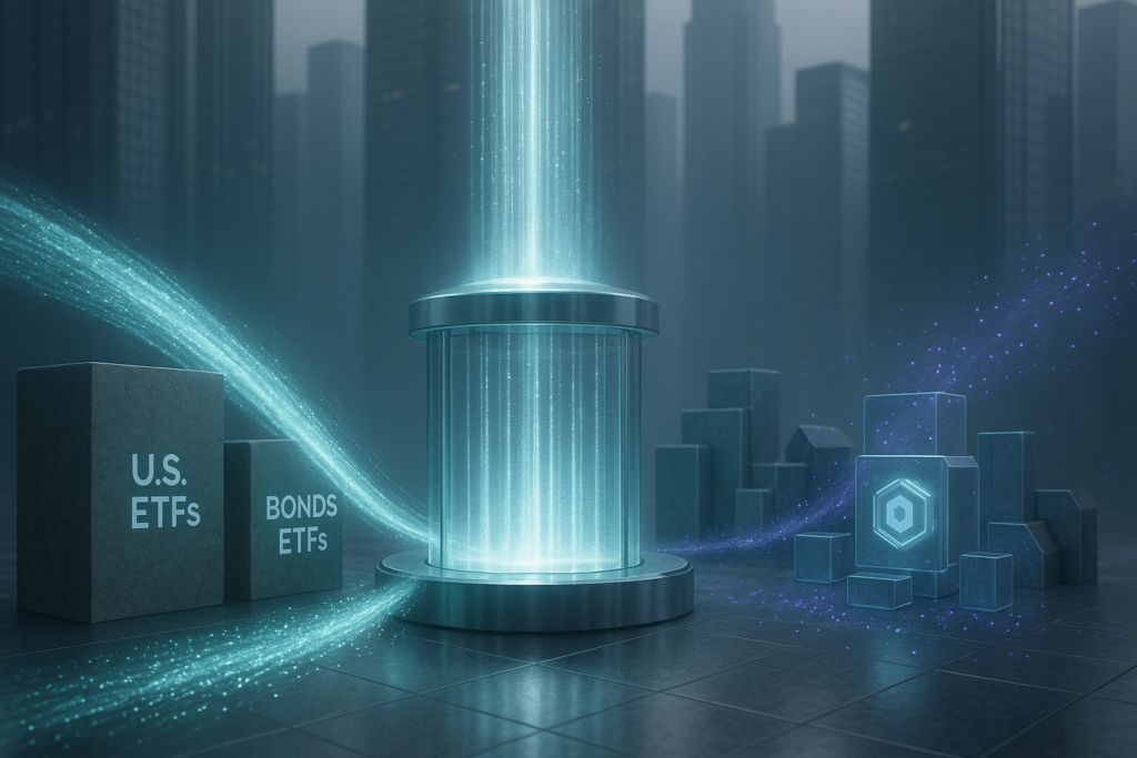 investidor analisando inflows em etfs de acoes e renda fixa nos estados unidos