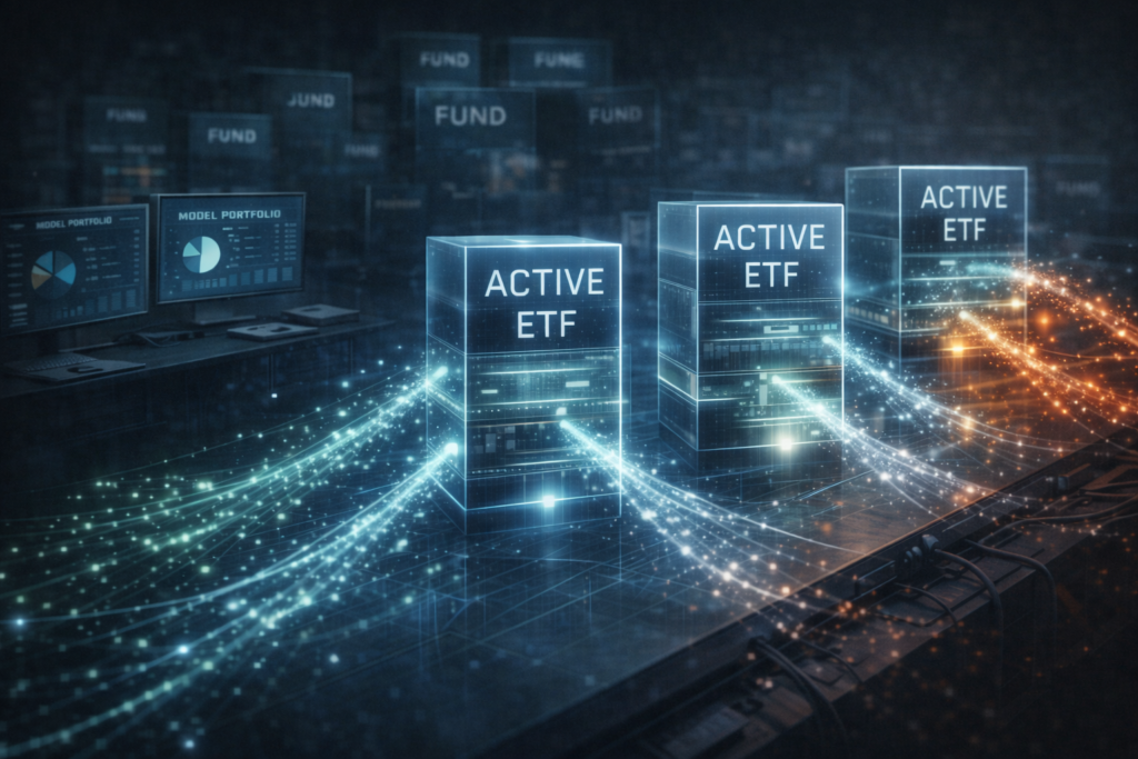 Gestão profissional e alocação via ETFs ativos