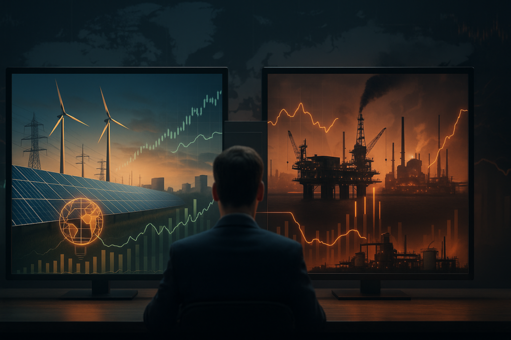 ETFs de transição energética: aposta estrutural ou hype climático disfarçado? Comparação conceitual do desempenho de ETFs de energia em cenários de juros altos e baixos