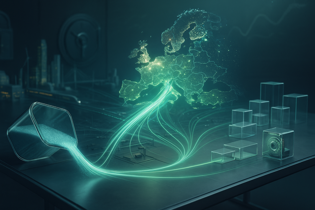 Fluxo de ETFs na Europa em 2025: o que a saída dos money markets está sinalizando european equity etfs money market outflows