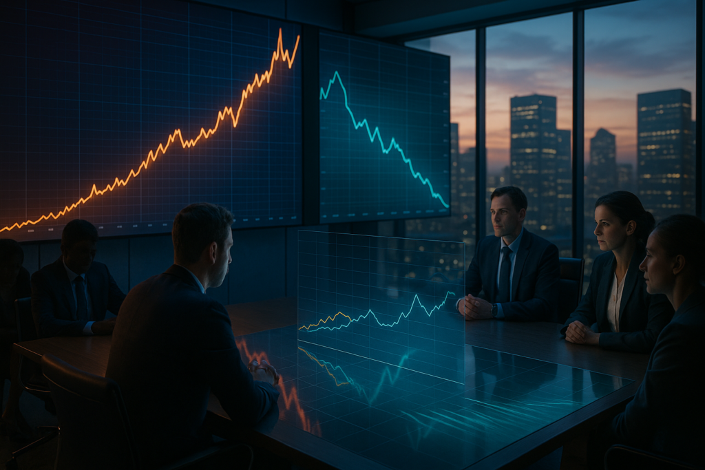 investidor analisando na tela fluxos em bond etfs e oportunidades em renda fixa