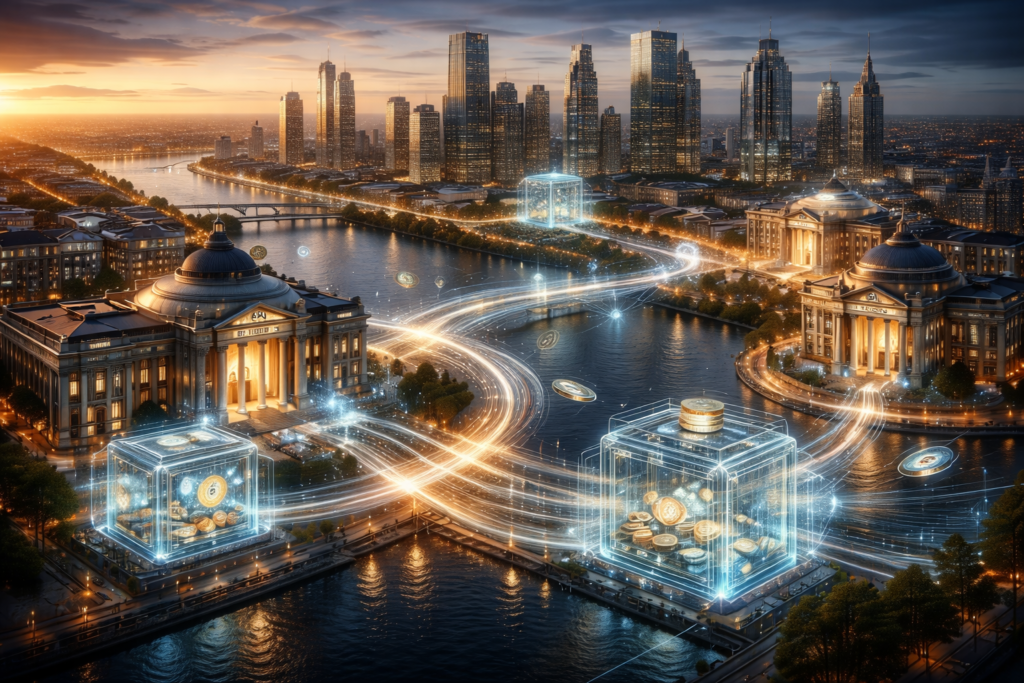 Consórcios bancários para emissão de stablecoins institucionais stablecoins institucionais bancos europeus