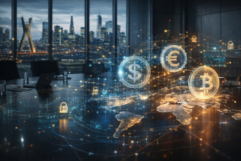 Uso de Stablecoins em Operações Oficiais de Câmbio e Pagamentos Internacionais stablecoins pagamentos internacionais