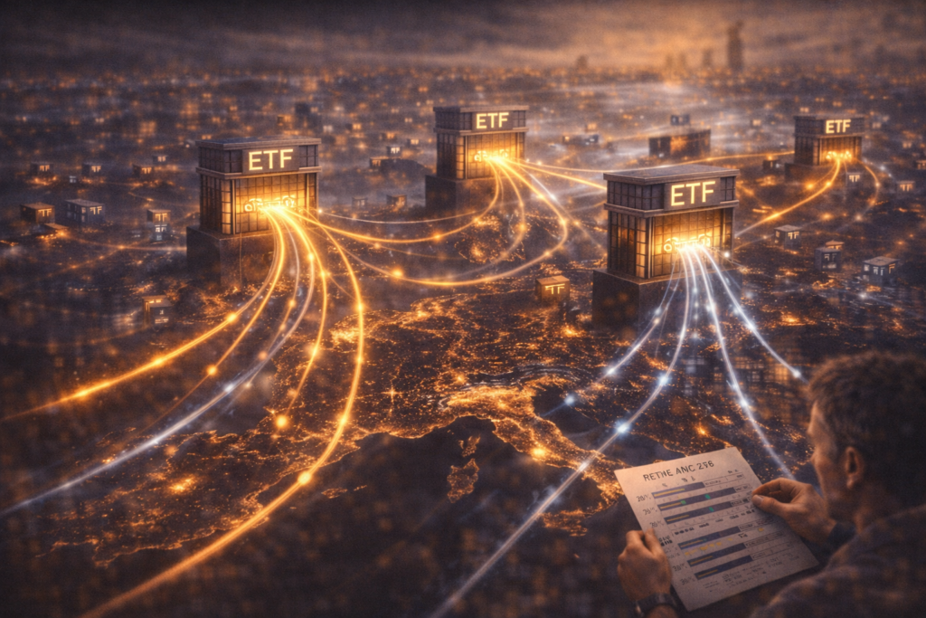ETFs na Europa acelerando: o que os “market wraps” de fluxo mostram e por que a concentração em poucos emissores muda seu custo e sua liquidez etfs na europa acelerando