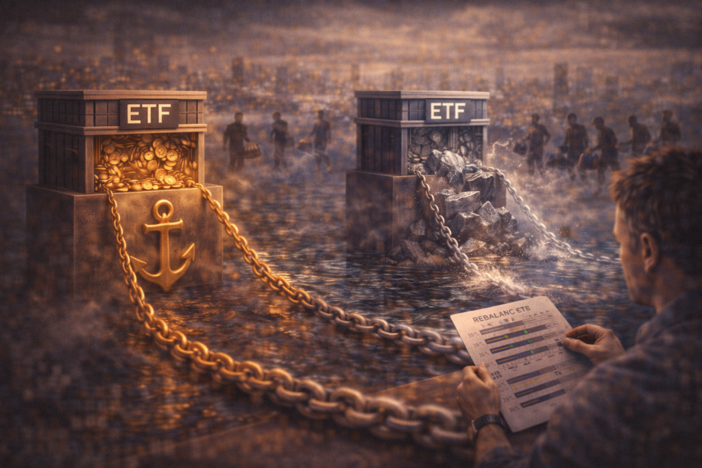 Metais via ETFs: por que o varejo corre para ouro e prata e como montar posição e rebalance sem cair no “trade lotado” (e na volatilidade surpresa) metais via etfs
