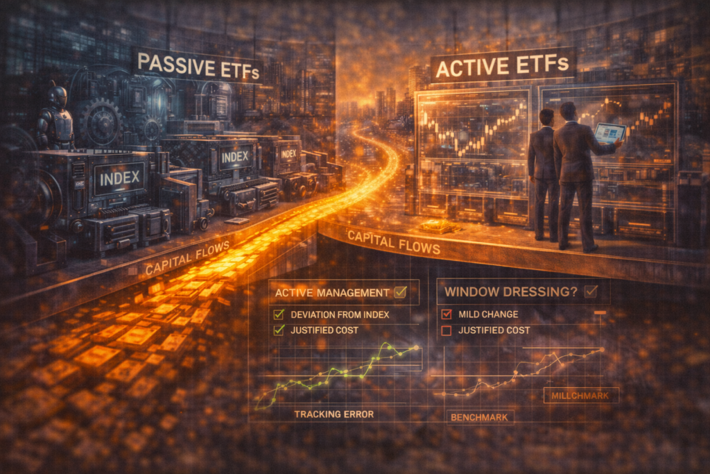 Boom de Active ETFs em 2026: por que o fluxo acelerou e como evitar “closet indexing”x (custo total, processo e tracking real) etfs cash management 2026 ultra short money market duration credito disfarcado