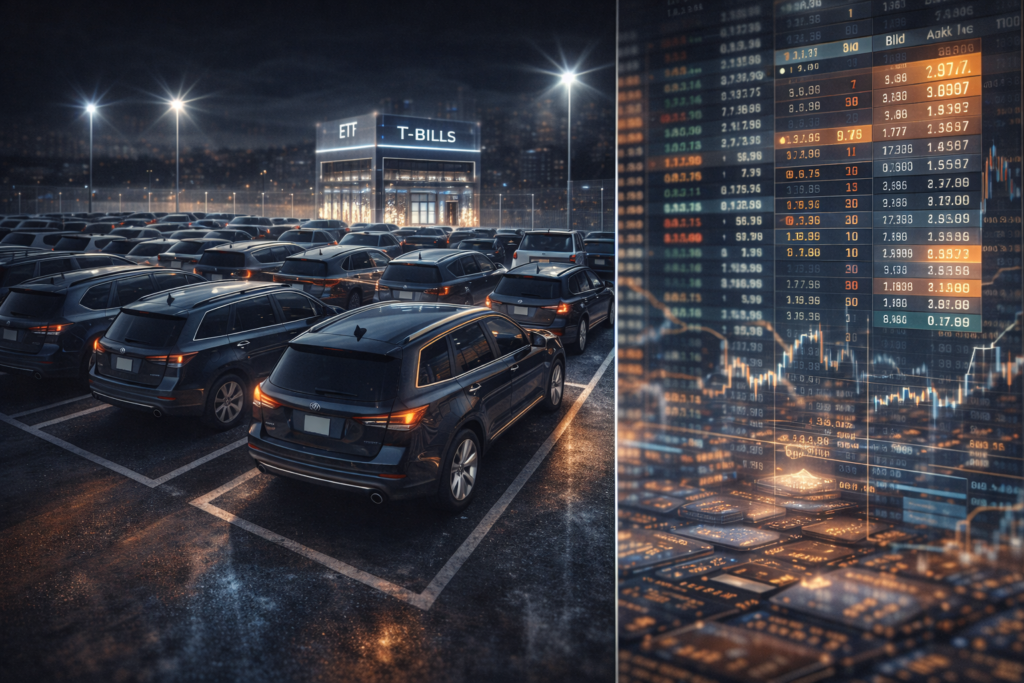 ETFs de T-Bills e “parking cash”: por que virou tendência — e quando o custo invisível come o rendimento etfs de t bills parking cash spread slippage custo invisivel