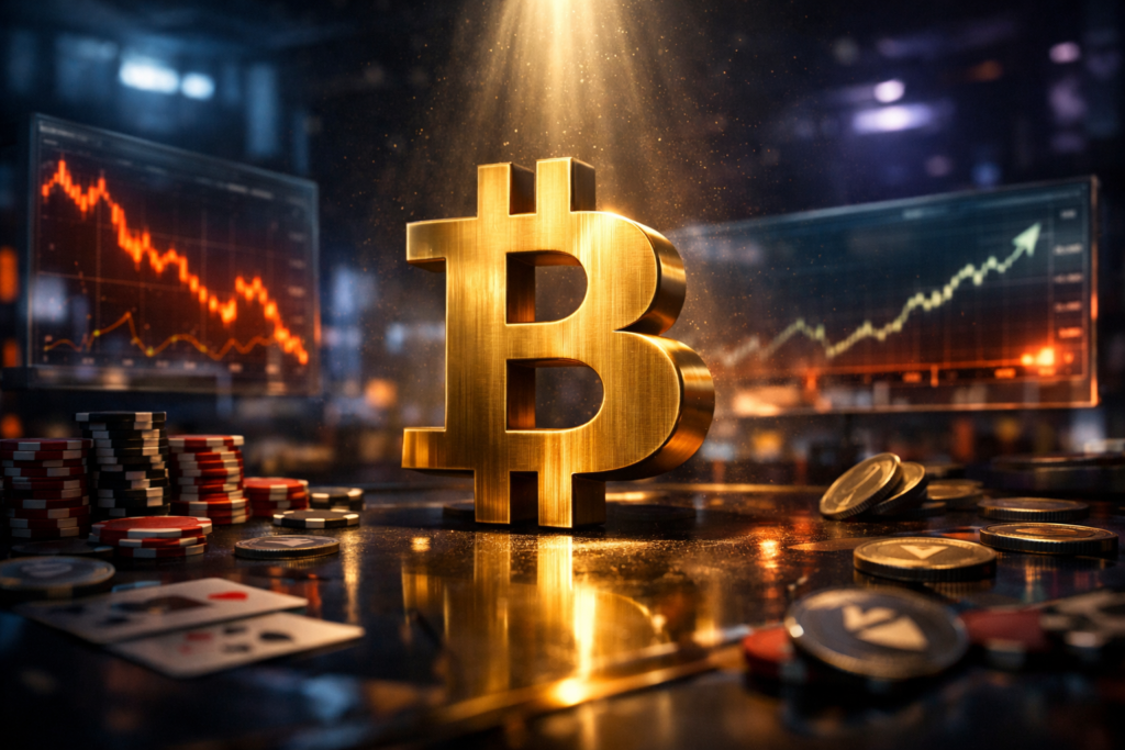 1 mercado cripto diário dominância do btc — sinal de força ou fuga